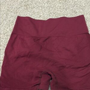 Women's Burgundy Shorts